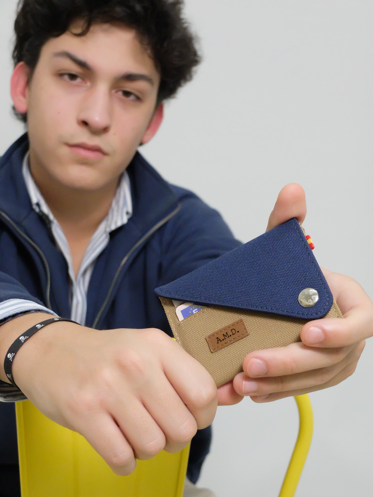 Monedero-tarjetero Marino